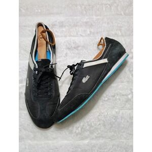 Lacoste Sport Women's Size US 10 Sneakers Bredene SPW Black Corduroy Accent